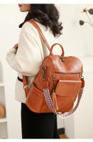 Mochila de cuero para mujer, diseño de moda, bolsos de hombro para mujer, mochila de viaje - details 6