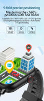 Smartwatch GPS WIFI deporte tiempo real niños localizador 4G por internet - details 2
