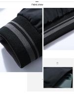 Chaqueta de Moda Casual para Hombres Cierre de Cremallera, Forro de Poliéster, A Prueba de Viento, Ligera para Deportes al Aire Libre Limpieza Seca - details 6