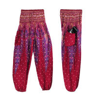 Hombres Mujeres Casual Suelto Hippy Pantalones - details 19