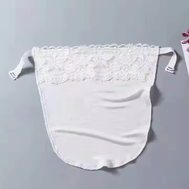 Cómodo corsé superpuesto de flores, sujetador antideslustre, encaje coreano, envoltura de pieza de pecho, cubierta de tubo para mujer, envoltura de sujetador sin tirantes - 1
