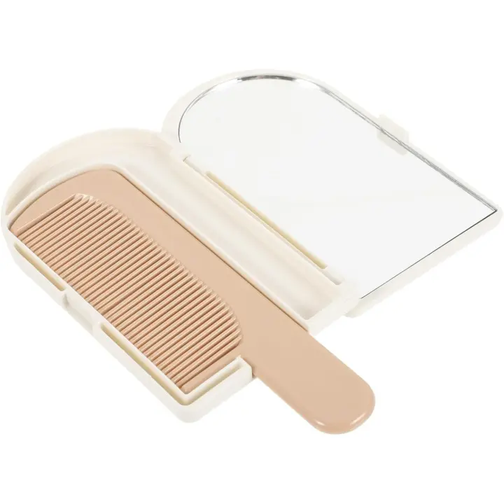 Espejo compacto para monederos, espejo plegable para monedero, herramienta de maquillaje pequeña - 1