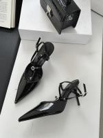 Sandalias Planas de Moda para Mujer Tacones Altos de Charol Puntiagudos - details 24