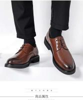 Vestido y zapatos Oxford de cuero de fibra ultrafina para hombre de alta calidad, estilo informal de oficina de negocios, suave y cómodo, a la moda - details 3