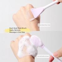 Juego de cuencos para mezclar mascarillas faciales de silicona, 3/4 Uds., máscara suave DIY, cuenco, cepillos, cuidado facial, kits de herramientas de maquillaje multifuncionales - details 7