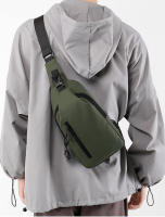 Bolsa de pecho impermeable multiusos con carga USB y múltiples bolsillos para senderismo, viajes y escalada - details 2