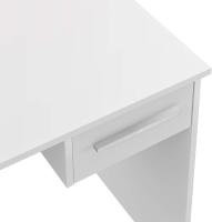 Escritorio moderno para oficina en casa, escritorio para PC con 3 cajones, fácil montaje, 142 x 279 x 187 cm, gris oscuro - details 36
