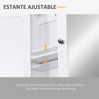 Armario de Baño con Espejo de Pared 2 Puertas, 3 Niveles para Almacenamiento - details 3