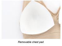 Chaleco deportivo transpirable para mujer, sujetador absorbente para el sudor, almohadilla a prueba de golpes, Top deportivo para pista y campo, gimnasio, correr, Fitness - details 10