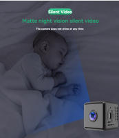 Home security camera, wireless camera, security camera with wide angle lens, nanny camera, baby monitor with night vision and motion detection, elderly, baby, pet sitting - details 3