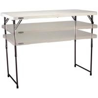 Mesa plegable multiusos ultrarresistente 122x61x56 - 91,5 cm - details 4