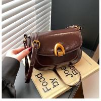 Moda Casual De Gran Capacidad Retro Aceite Cera De Cuero De Un Hombro Pequeño Crossbody Bolso De Las Mujeres - details 12