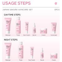 Set de Cuidado de la Piel Sakura Suero Rejuvenecedor para rostro, Toner, Hidratante Blanqueador - details 19