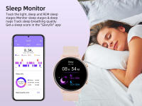 Karchilor Reloj Inteligente Bluetooth Resistente al Agua para Hombres y Mujeres, Llamadas, Deportes, Monitor de Salud, Compatible con Android e iOS - details 9