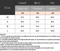 TRAFZA-traje a cuadros para mujer, elegante traje sin mangas con botones decorativos, chaleco con tirantes elegante + falda acampanada de cintura alta - details 1