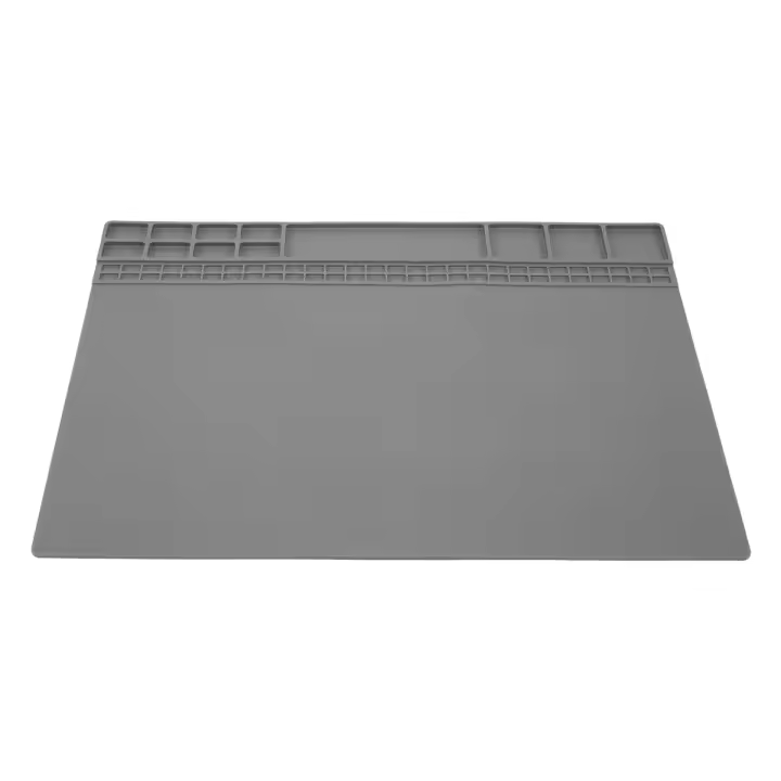 Alfombrilla de soldadura de silicona para ordenador portátil, almohadilla de reparación electrónica para reloj y teléfono móvil, resistente al calor, 932 Fahrenheit - 1