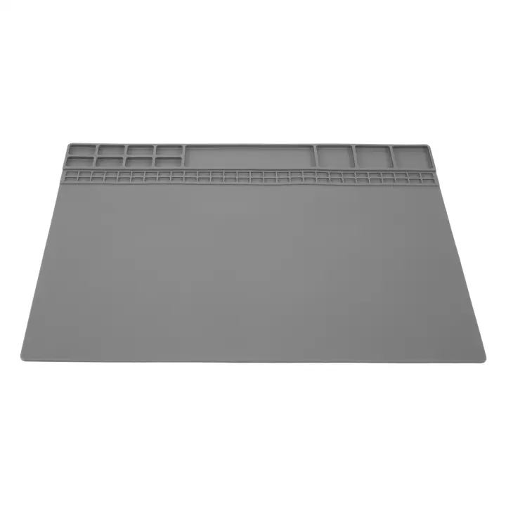 Alfombrilla de soldadura de silicona para ordenador portátil, almohadilla de reparación electrónica para reloj y teléfono móvil, resistente al calor, 932 Fahrenheit - 1