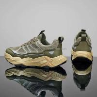 Zapatos deportivos de suela gruesa informales de diseñador de moda para hombre con logo Dropshipping - details 1
