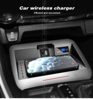 Cargador inalámbrico Qi para coche, placa de carga rápida para teléfono móvil, accesorios para Toyota Rav4 XA50 - details 0