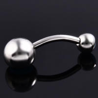 Anillo para Piercing en el ombligo, Gema de 16G 3A CZ, joyería corporal, implante de titanio, ASTM F136, hilo interno - details 5