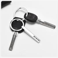 Llavero Geométrico 3D de Acero Inoxidable Regalo Ideal para el Día del Padre - details 5
