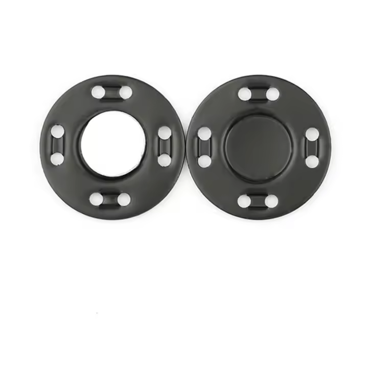 Sujetadores redondos de hierro para decoración de ropa, botones a presión, botón magnético, accesorios de costura invisibles - 1