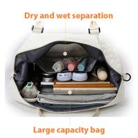 Bolso Multifuncional Para Mamá Bolsa De Mano Con Diaper Para Bebé Bolsa De Maternidad Para Deporte Yoga Y Gimnasio - details 2