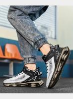 Zapatillas de Moda Casual para Hombres Zapatos de Correr de Alta Altura con Punta Redonda - details 11