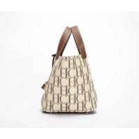 CH Bandolera de viaje diario de gran capacidad Diseño de estampado de letras de moda Bolso de hombro con temperamento para mujer Mochila de lujo de alta gama premium versátil - details 4