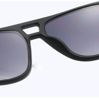 Gafas de sol de lectura bifocales, lentes grises de gran tamaño, doble puente, cómodas, protección UV + 0,75 A + 4, TR90 - details 6