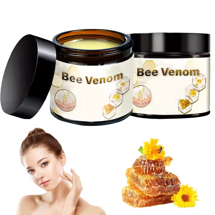 Paquete de 2 potentes cremas terapéuticas profesionales para todo el cuerpo, crema de tratamiento de veneno de abeja natural para todo tipo de piel - 1