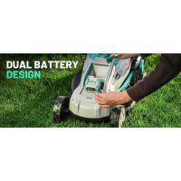 Litheli Cortacésped inalámbrico de 13 pulgadas, 5 alturas, cortacésped eléctrico de 20 V para jardín y patio, con motor sin escobillas, batería de 4,0 Ah y - details 7