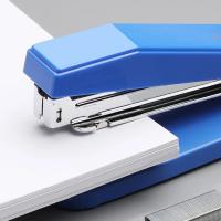 Grapadora escolar rotativa de 360 ​​grados, grapadora de alta resistencia, grapadora larga sin esfuerzo, suministros de encuadernación de libros para oficina - details 3