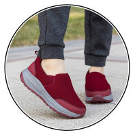 2025 Zapatos deportivos de ocio al aire libre para mamá que camina de un paso, de mediana edad y para personas mayores, zapatos de malla ligeros - details 29
