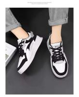 Zapatos informales para hombre con tejido de malla transpirable que aumenta la altura, cómodos zapatos de goma deportivos planos para correr en primavera y verano - details 7