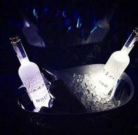 Tapete LED para vajilla, pegatina luminosa para taza, pegatina de botella intermitente colorida, posavasos emisor de luz, luz de barra, 100 Uds. - details 2