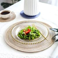 Manteles de Comedor Tejidos Blancos 6PCS Aislantes de Calor Antideslizantes Lavables para Cena de Navidad - details 1