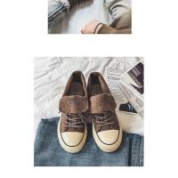 Zapatillas de Skate de Cuero Gamuza Altas Comodas para Hombres y Mujeres con Plataforma de Elevación - details 1