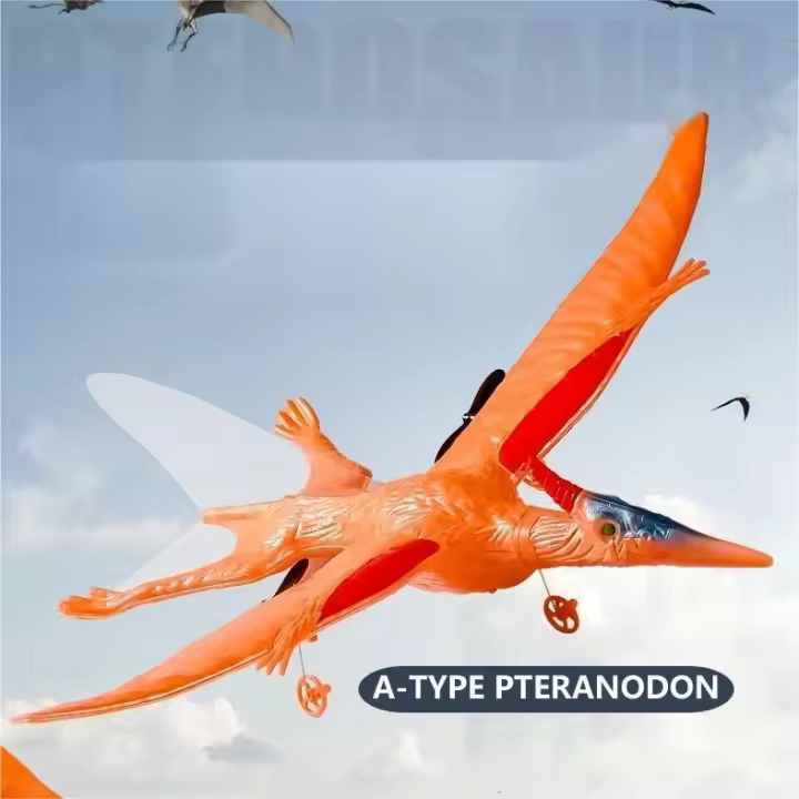 Avión de dinosaurio a Control remoto para niños, planeador de ala fija de espuma Epp de 39Cm, 2,4G, 2 canales, envergadura fija, Avión de dragón, regalo volador - 1