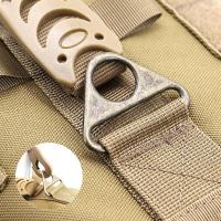 Arnés táctico militar K9, chaleco trabo perros, cuerda elástica nailon, correa de plomo entrenamiento, carrera para perros - details 9