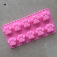 Molde de silicona de hueso de perro encantador para hornear Chocolate, dulces, Fondant, confitería, jabón de Pata de Gato, moldes de pastelería, herramientas de decoración de pasteles - details 2