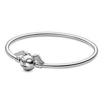 Pulsera de Plata 925 Minnie Mickey Spider Encanto de Abalorio de Corazón de Amor - details 3