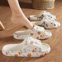 Pantuflas de dibujos animados ZHIDA, zapatos plegables de viaje, antideslizantes, para el hogar, para hombre y mujer, planas, deslizantes, portátiles, para la playa - details 9