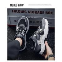 Zapatos Deportivos para Hombre Botas Mezcladas para Correr Suela Gruesa Aumento de Altura - details 8