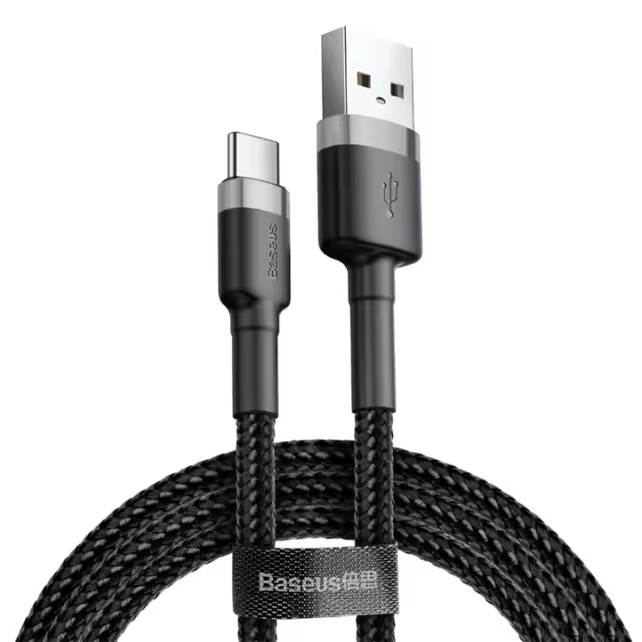Baseus Cable USB Tipo C Rápido de Carga Carga Rápida 3.0 para Samsung S10 S9, iPhone, Xiaomi, Huawei - 1
