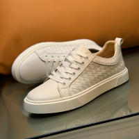 Zapatos de cuero tejidos a mano, zapatos de estilo británico para hombres - details 26
