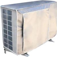 Cubierta de aire acondicionado antipolvo, bloque de limpieza, luz solar, antinieve, Protector de aire acondicionado impermeable, máquina principal - details 0
