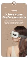 Masajeador de ojos con calor, música Bluetooth, masaje vibratorio, masajeador de ojos plegable para aliviar la tensión ocular, ojos secos, mejorar el sueño, regalo del día de la madre - details 3