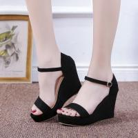 Sandalias de Plataforma para Mujer 2025 Punta Abierta, Tacones Altos, Hebillas en el Tobillo, Moda de Zapatos - details 5