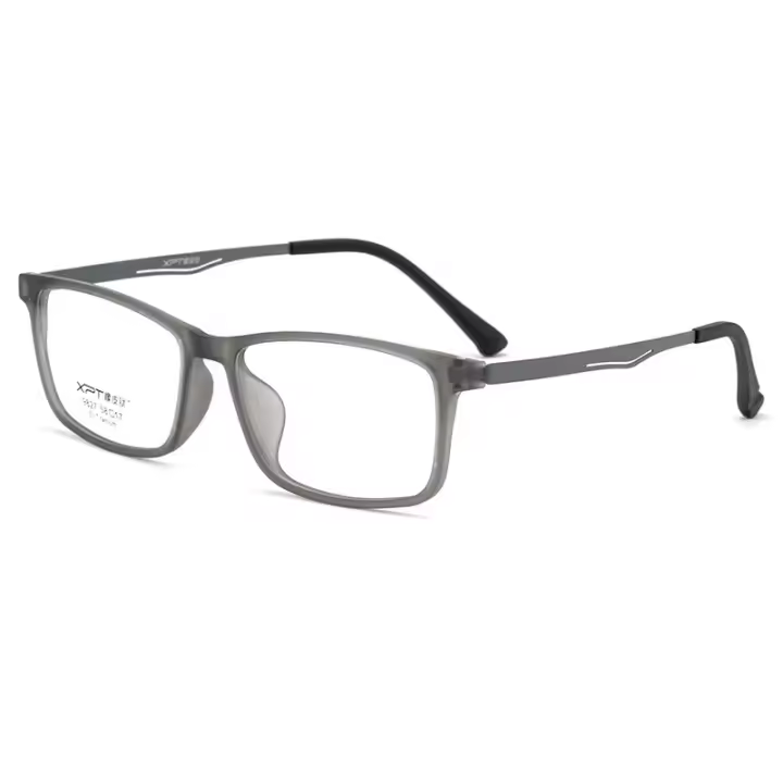 Gafas graduadas ópticas de titanio puro para miopía para hombres, base 9827, ultraligeras y cómodas - 1